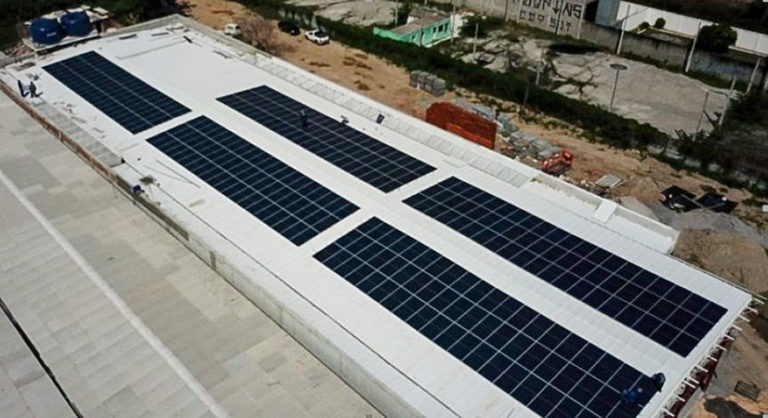 Usina em Camaragibe - Potencia 100kwp - Inversores ABB-FIMER